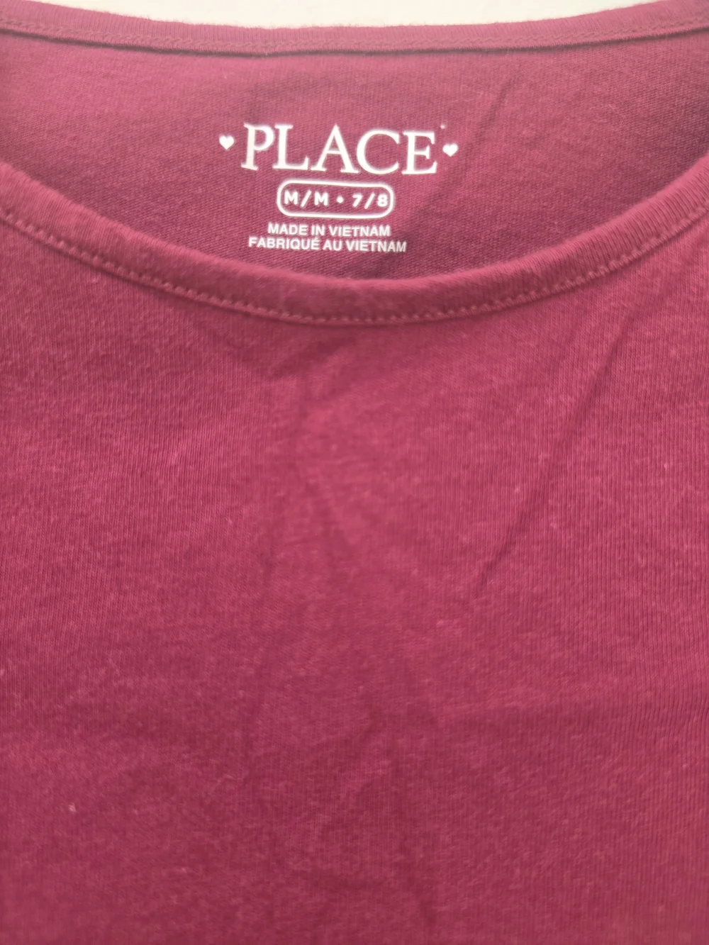 The Children's Place Girls Long Sleeve Skater Dress - Burgundy *OFFERS WELCOME*